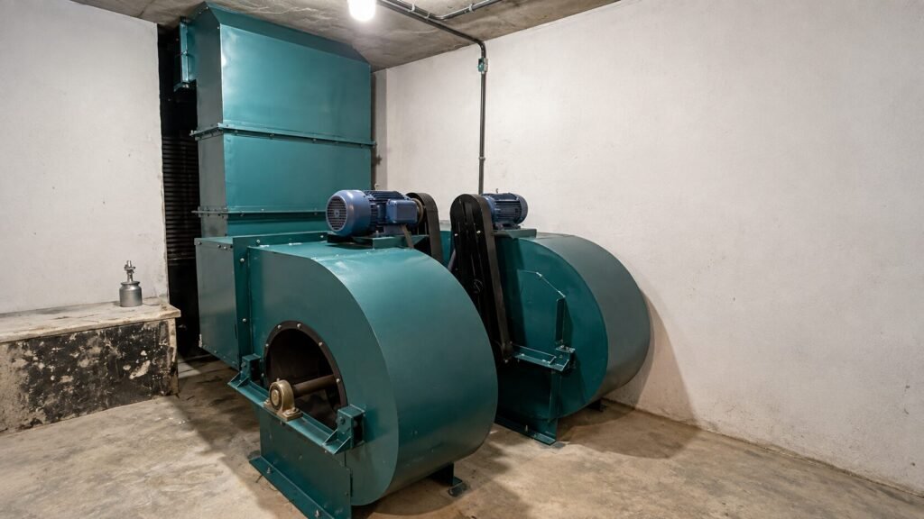 On - WR, Ipatinga - MG: sistema de pressurização de escada de emergência, instalação, elétrica 